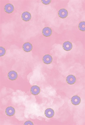 卡通齿轮花纹背景图片